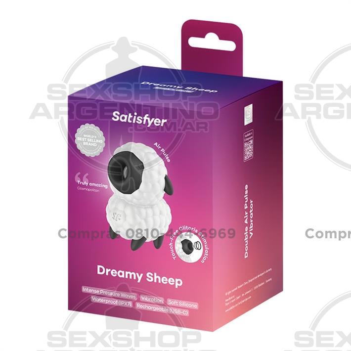 Dreamy Sheep Succionador de clitoris con carga USB