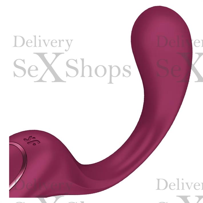 G for Goddess 2 (Wine Red) Estimulador de punto G con carga USB G for Goddess 2 (Wine Red) Estimulador de punto G con carga USB