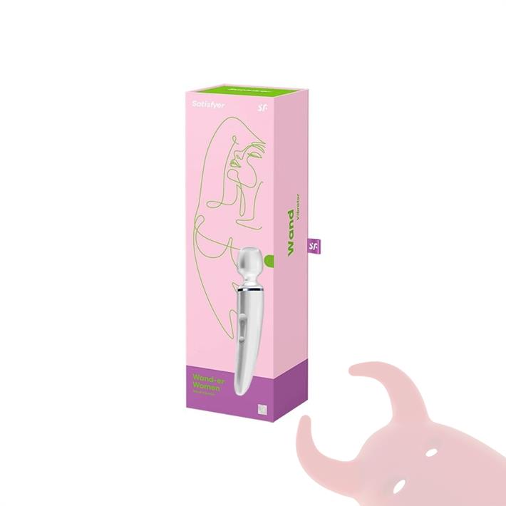 Satisfyer Wand-er Woman microfono estimulador de clitoris con carga usb