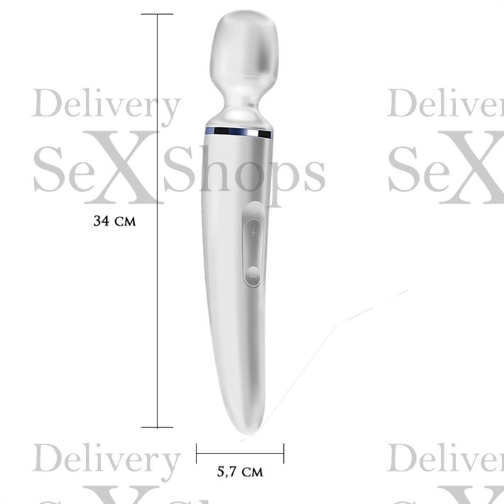  Satisfyer Wand-er Woman microfono estimulador de clitoris con carga usb 