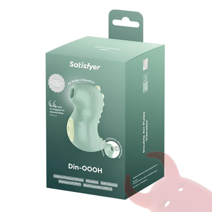 Din-OOOH Succionador estimulador de clitoris con carga USB