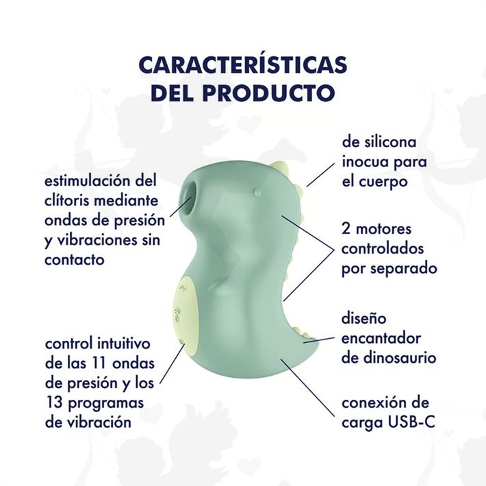Din-OOOH Succionador estimulador de clitoris con carga USB