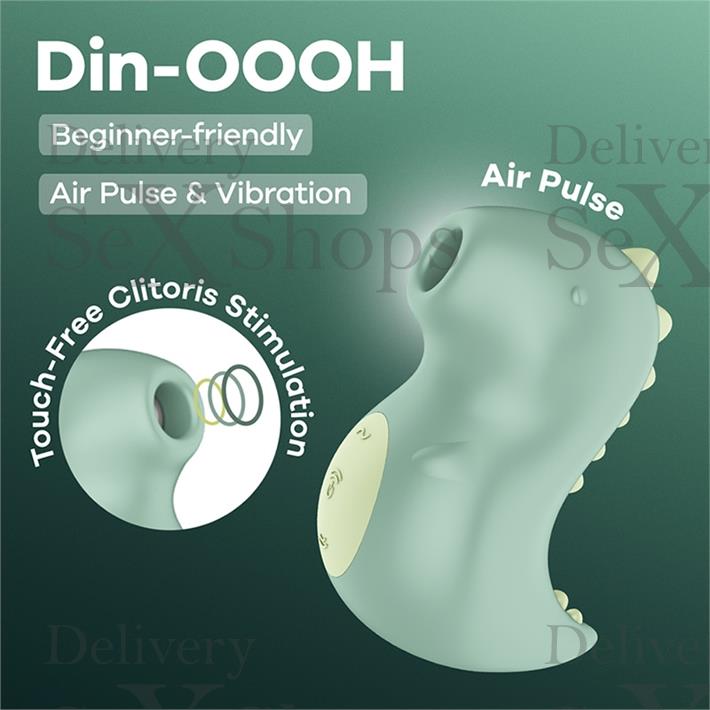 Din-OOOH Succionador estimulador de clitoris con carga USB