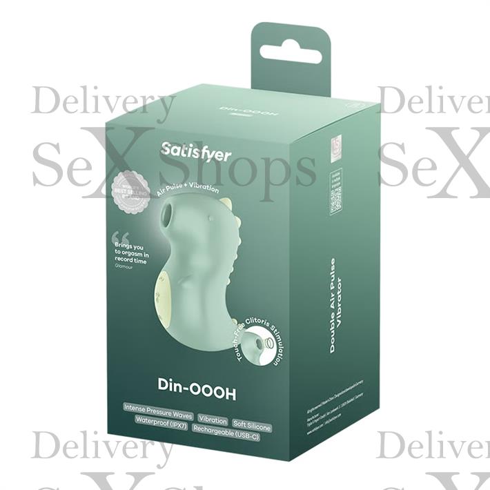 Din-OOOH Succionador estimulador de clitoris con carga USB
