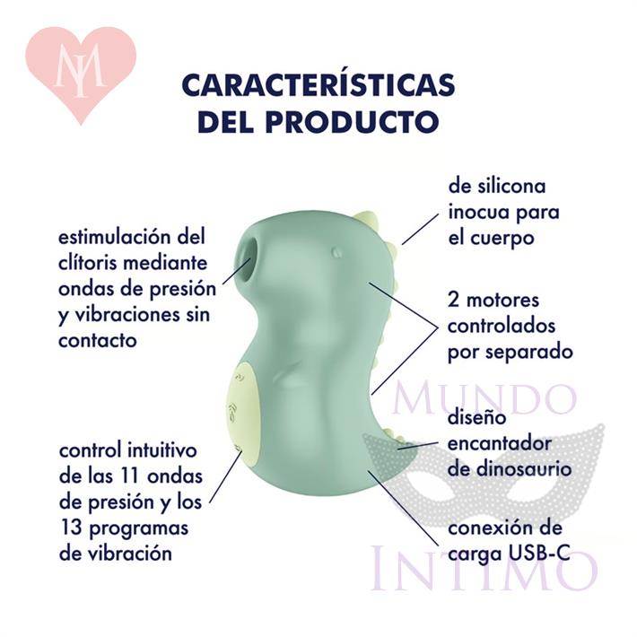 Din-OOOH Succionador estimulador de clitoris con carga USB