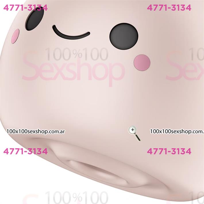 Mochi succionador estimulador de clitoris y carga USB