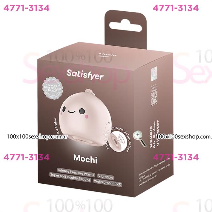 Mochi succionador estimulador de clitoris y carga USB