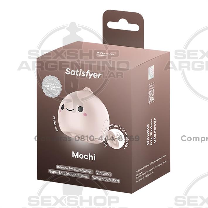 Mochi succionador estimulador de clitoris y carga USB