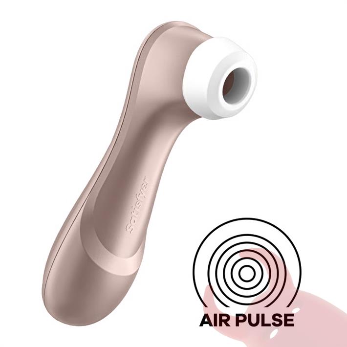 Pro 2 light rose gold succionador de clitoris con USB C