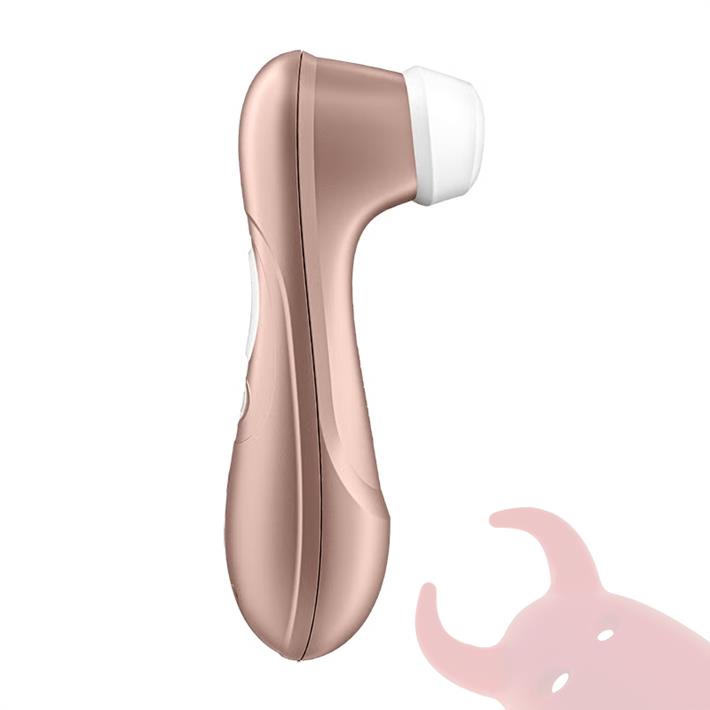 Pro 2 light rose gold succionador de clitoris con USB C