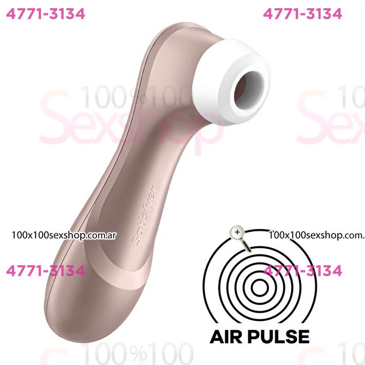 Cód: CA SS-SA-15030 - Pro 2 light rose gold succionador de clitoris con USB C - $ 122000