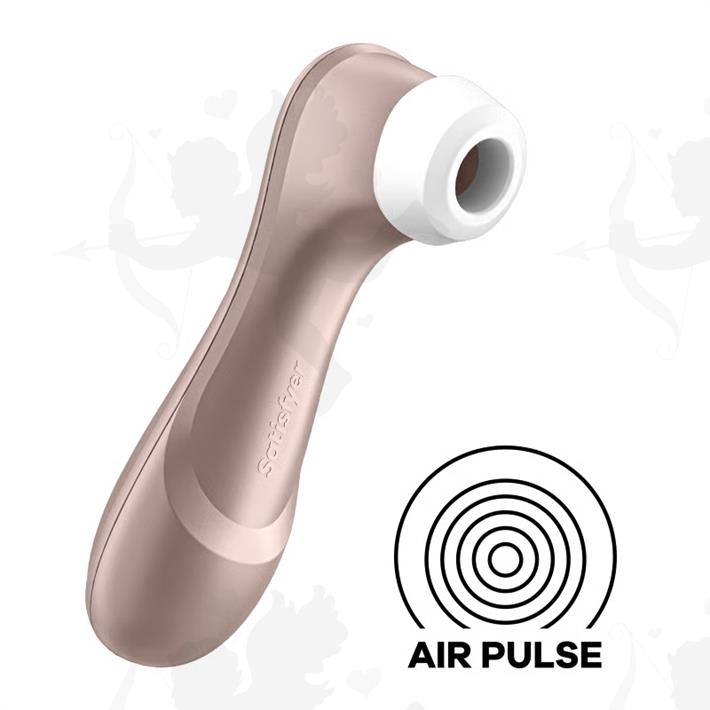 Pro 2 light rose gold succionador de clitoris con USB C