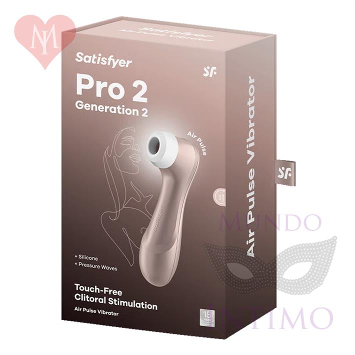 Pro 2 light rose gold succionador de clitoris con USB C
