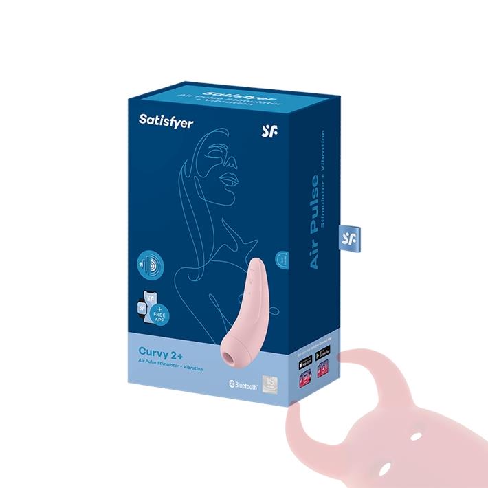 Satisfyer Curvy 2 succcionador de clitoris con control mediante bluetooth