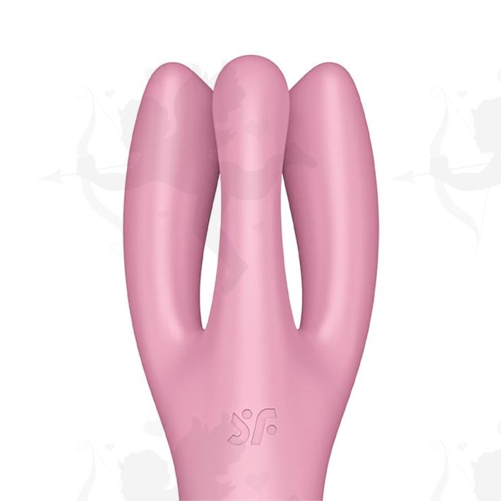 Cód: SS-SA-2431 - Threesome 3 estimulador vaginal con carga USB - $ 88800