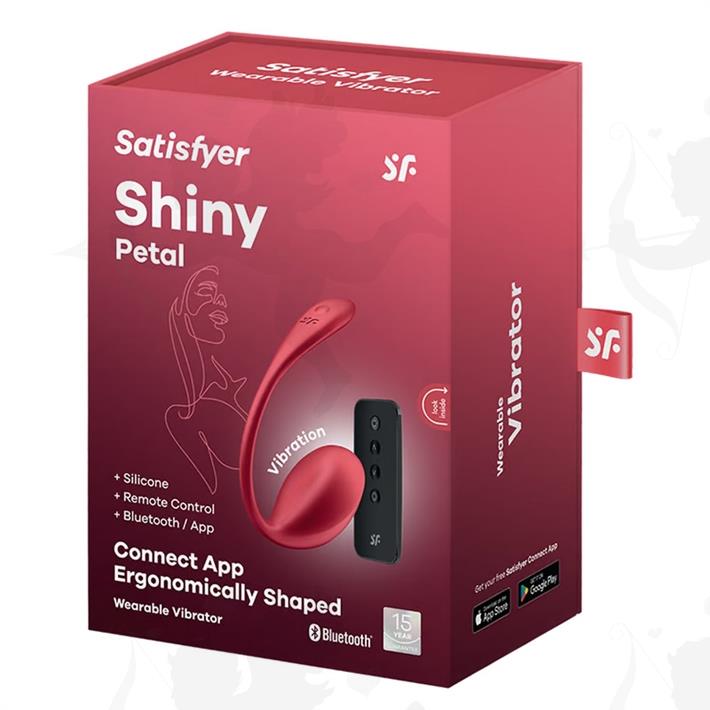 Shiny Petal estimulador de punto g y clitoris con control remoto