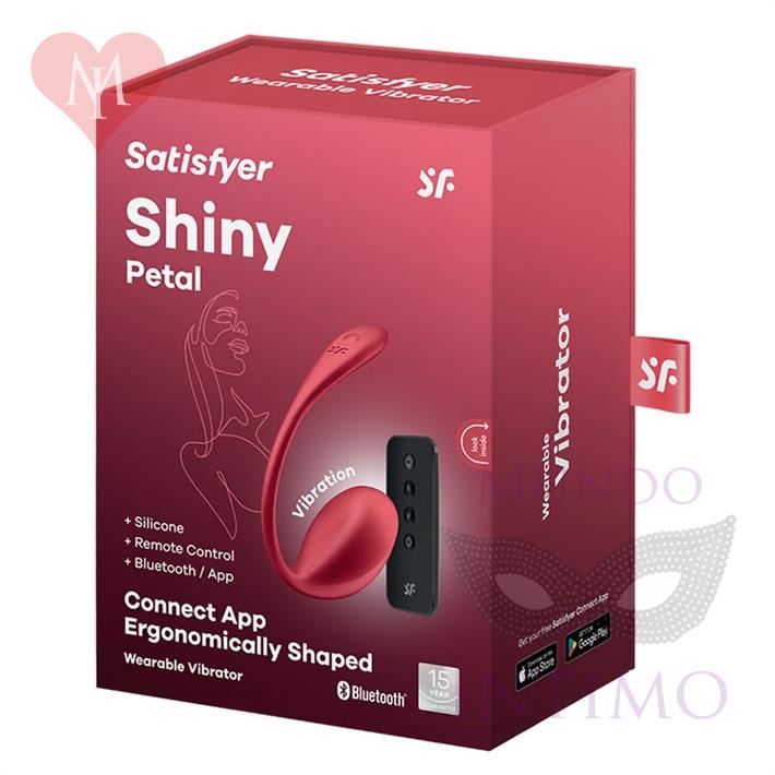 Shiny Petal estimulador de punto g y clitoris con control remoto