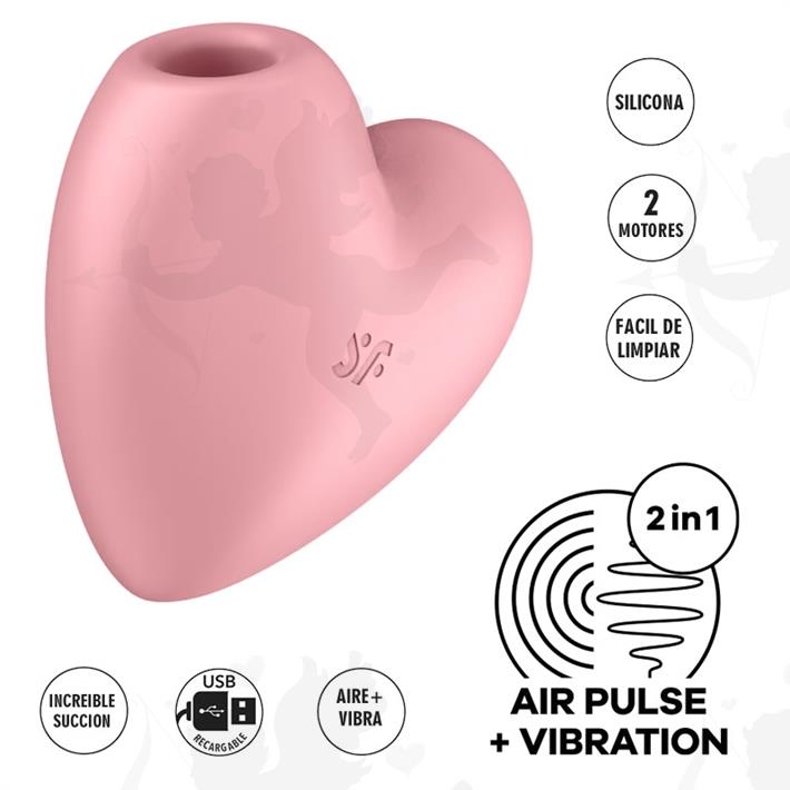 Cód: SS-SA-2761 - Cutie Heart Succionador de clitoris USB - $ 46000