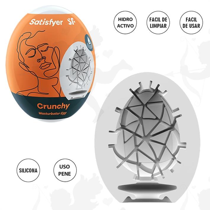 Masturbador Egg Single crunchy Masturbador Egg Single crunchy