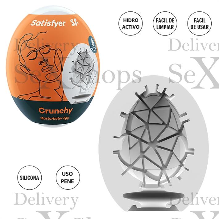 Masturbador Egg Single crunchy Masturbador Egg Single crunchy