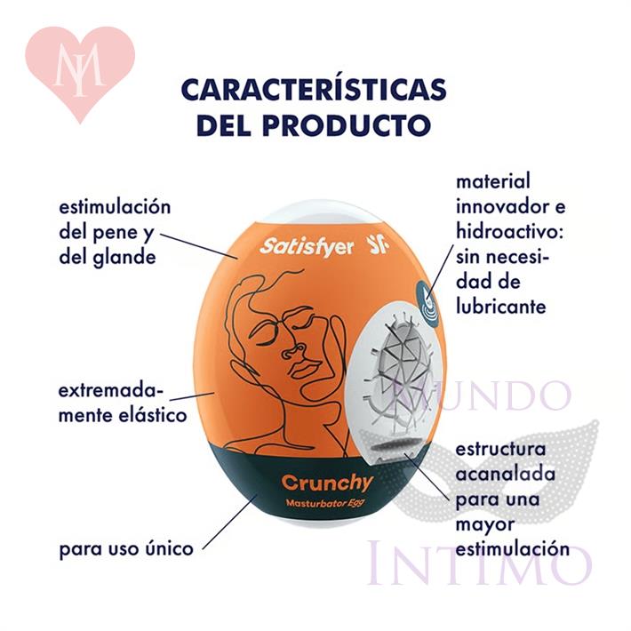 Masturbador Egg Single crunchy