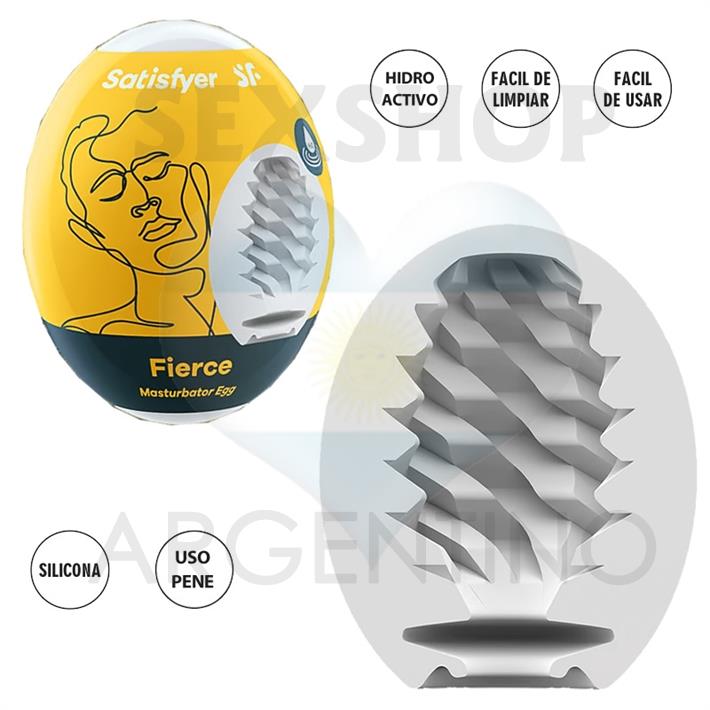 Masturbator Egg Single (Fierce)