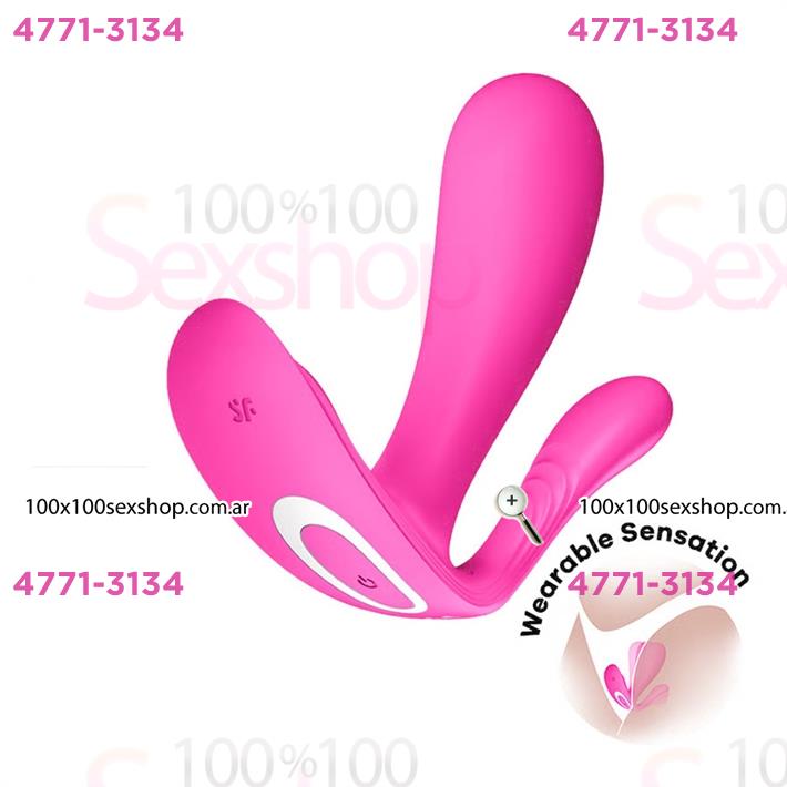 Cód: CA SS-SA-3429 - Top Secret+ Connect App Vibrador de varias funciones con USB - $ 127800