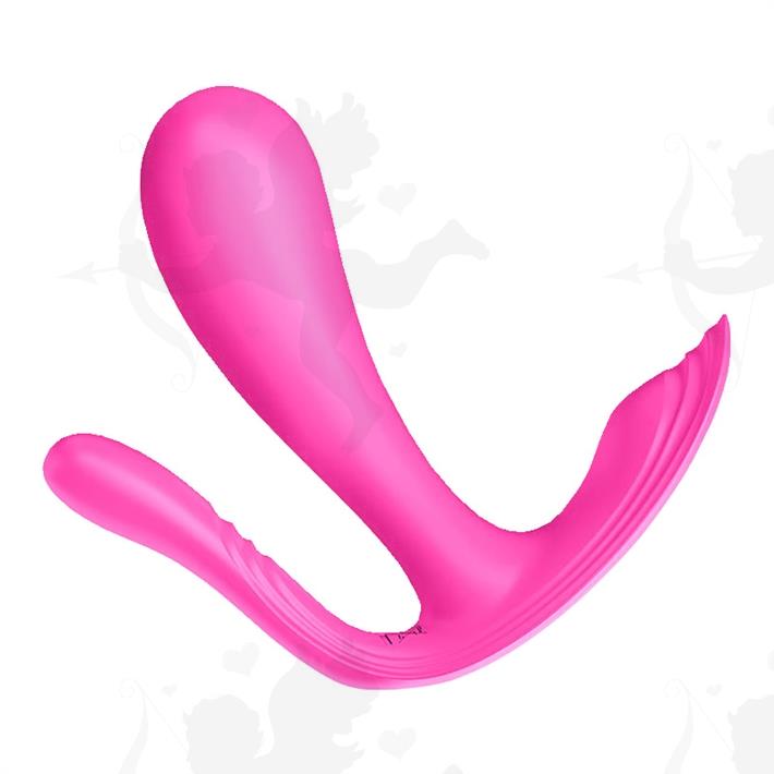 Top Secret+ Connect App Vibrador de varias funciones con USB