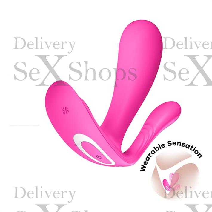 Top Secret+ Connect App Vibrador de varias funciones con USB