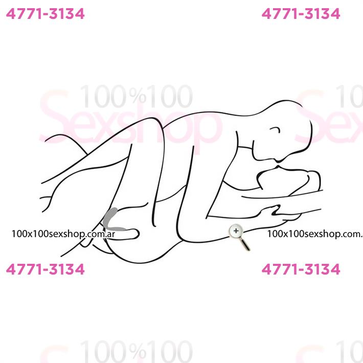 Double Classic estimulador para parejas con carga USB