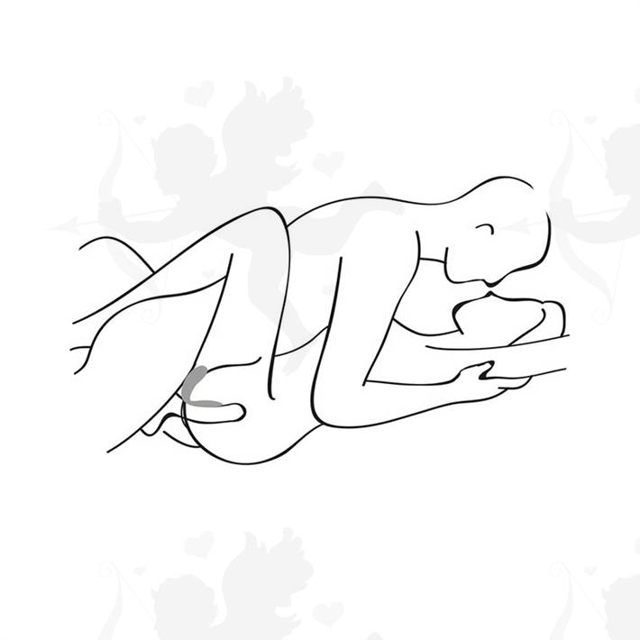 Double Classic estimulador para parejas con carga USB