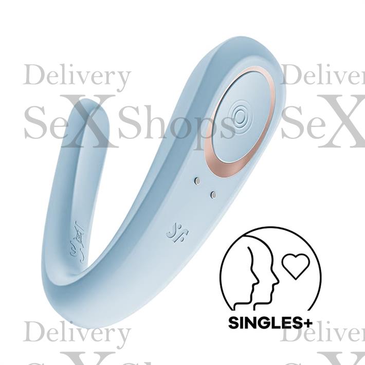 Double Classic estimulador para parejas con carga USB