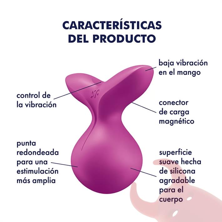 Viva La Vulva 3 Masajeador vaginal con carga USB