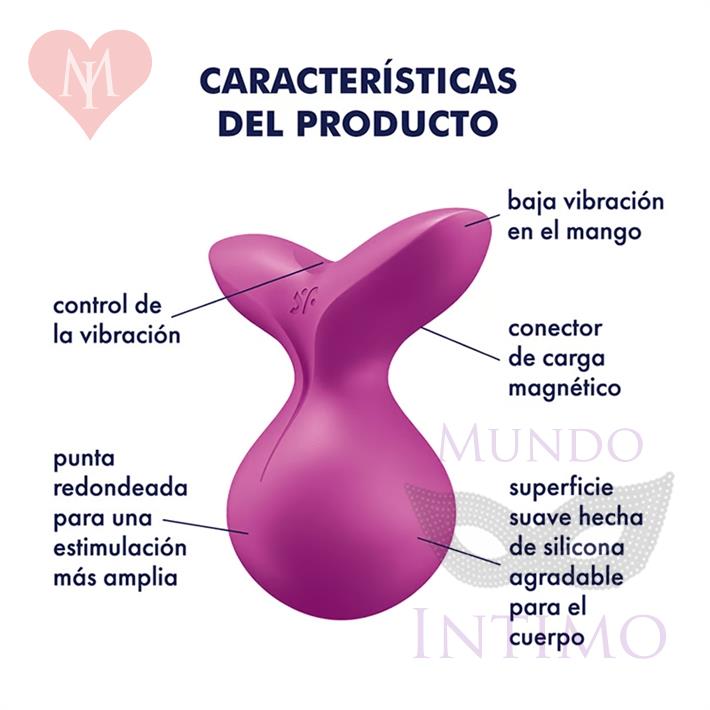 Viva La Vulva 3 Masajeador vaginal con carga USB