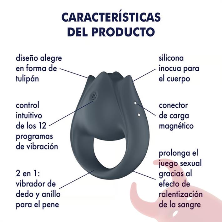 Perfect Pair 2 - Set de Estimulación Dual para Parejas (Incluye Vibrador y Anillo)