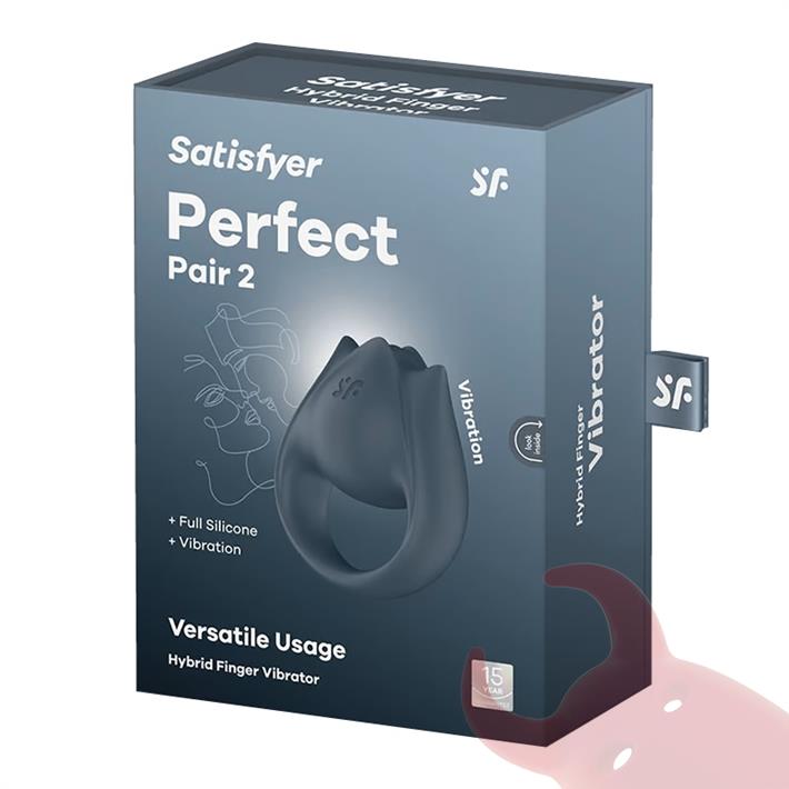 Perfect Pair 2 - Set de Estimulación Dual para Parejas (Incluye Vibrador y Anillo)