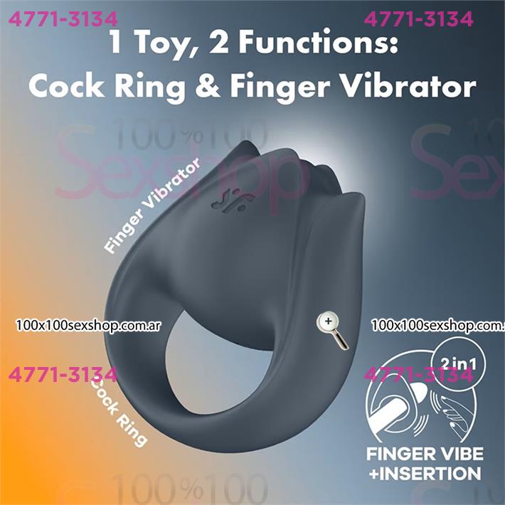 Perfect Pair 2 - Set de Estimulación Dual para Parejas (Incluye Vibrador y Anillo)