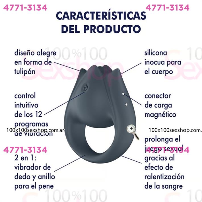 Perfect Pair 2 - Set de Estimulación Dual para Parejas (Incluye Vibrador y Anillo)