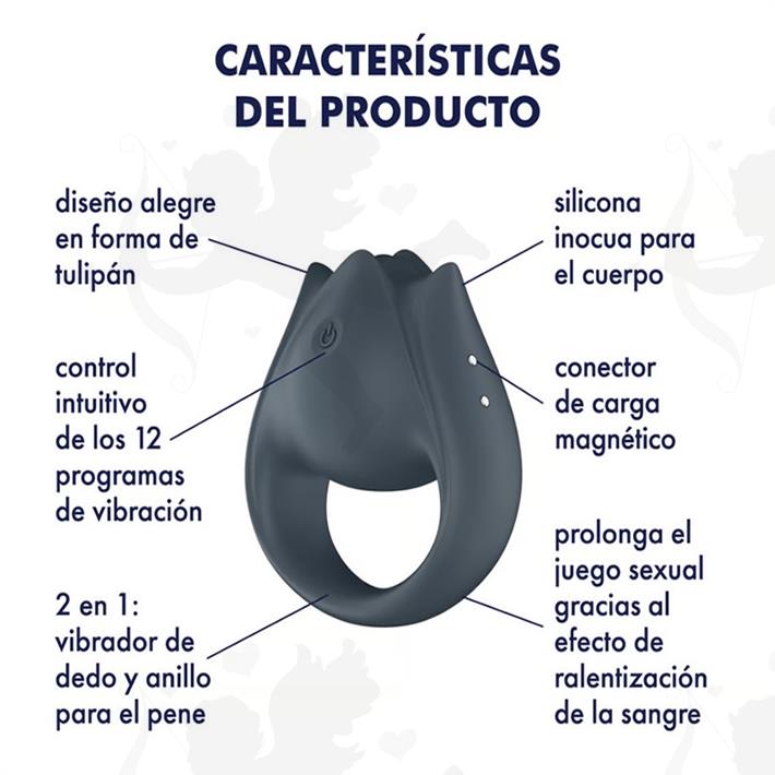 Perfect Pair 2 - Set de Estimulación Dual para Parejas (Incluye Vibrador y Anillo)