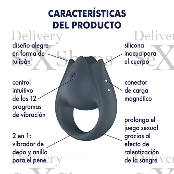 Perfect Pair 2 - Set de Estimulación Dual para Parejas (Incluye Vibrador y Anillo)