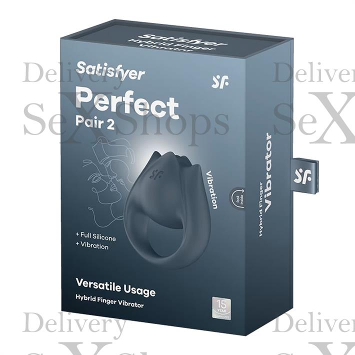 Perfect Pair 2 - Set de Estimulación Dual para Parejas (Incluye Vibrador y Anillo)