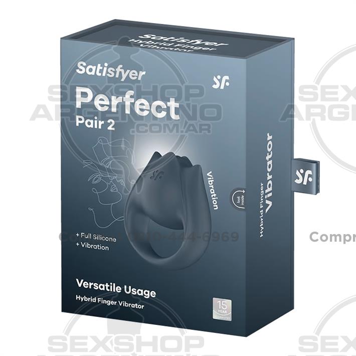 Perfect Pair 2 - Set de Estimulación Dual para Parejas (Incluye Vibrador y Anillo)