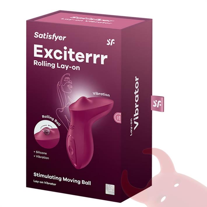 Exciterrr (Berry) estimulador vaginal con bola movil