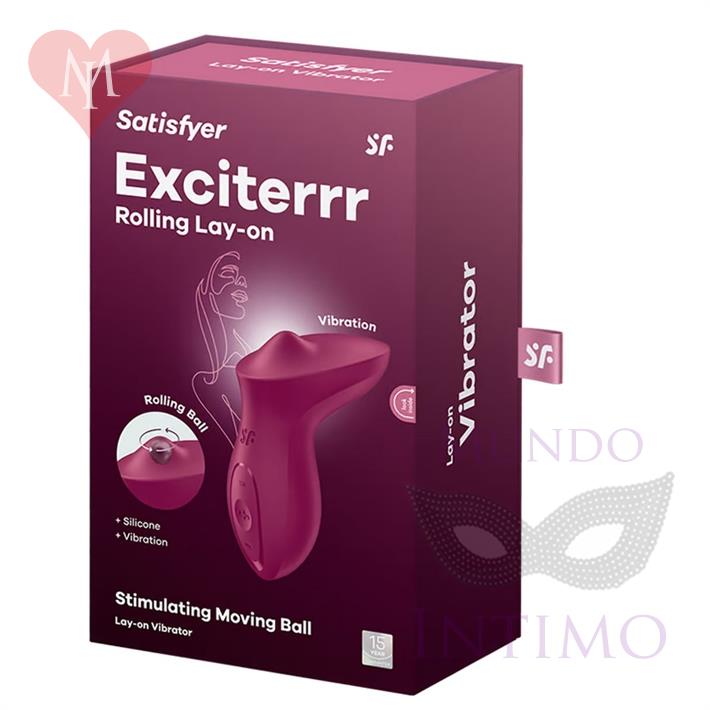 Exciterrr (Berry) estimulador vaginal con bola movil