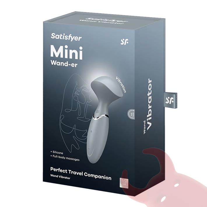 Mini Wand Er - Vibrador Mini Recargable con Tecnología Silent
