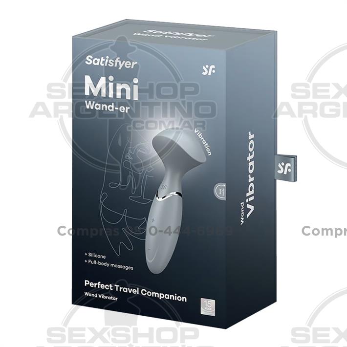 Mini Wand Er - Vibrador Mini Recargable con Tecnología Silent