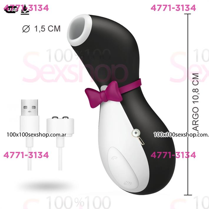 Cód: CA SS-SA-5108 - Satisfyer Pro penguin succionador clitorial - $ 106100
