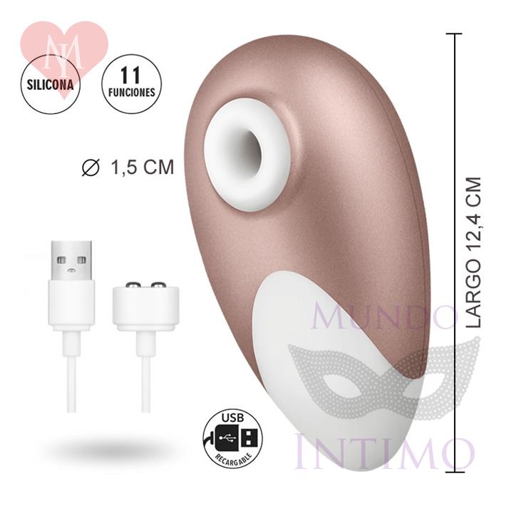  Succionador silencisoso y de potente motor con carga usb 