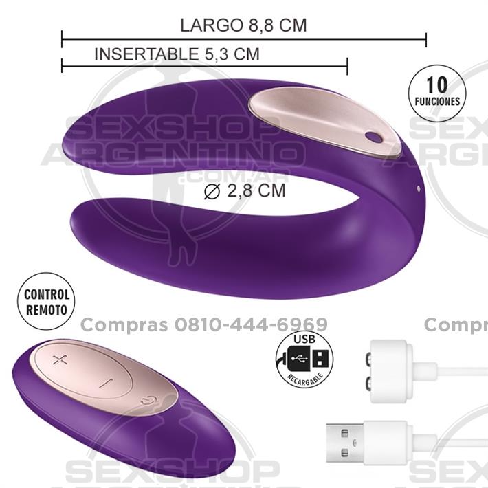  - Partner Plus Remote Estimulador para parejas con control remoto 10 velocidades