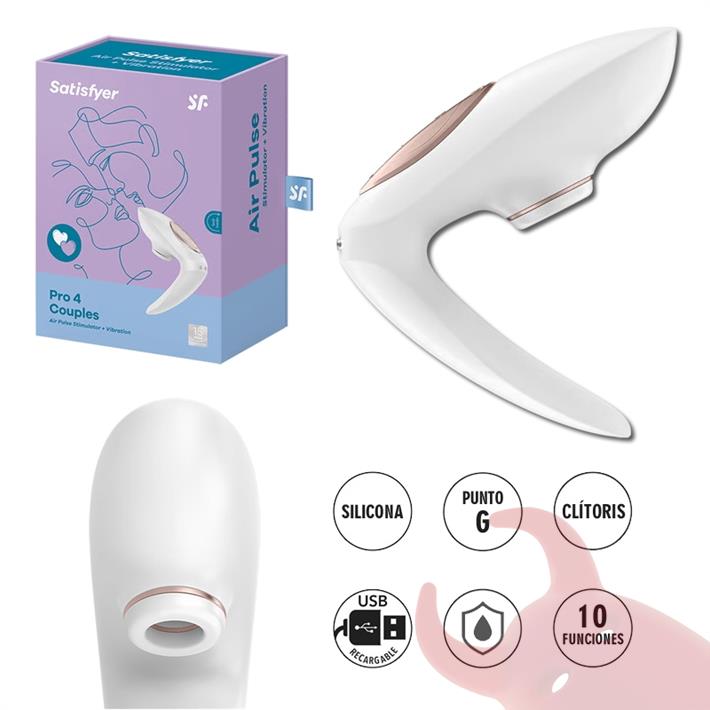  Succionador de clitoris para parejas con carga usb 
